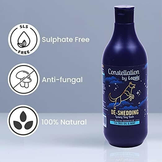 Lozalo Constellation De-Shedding Shampoo for Dogs – 375ml.