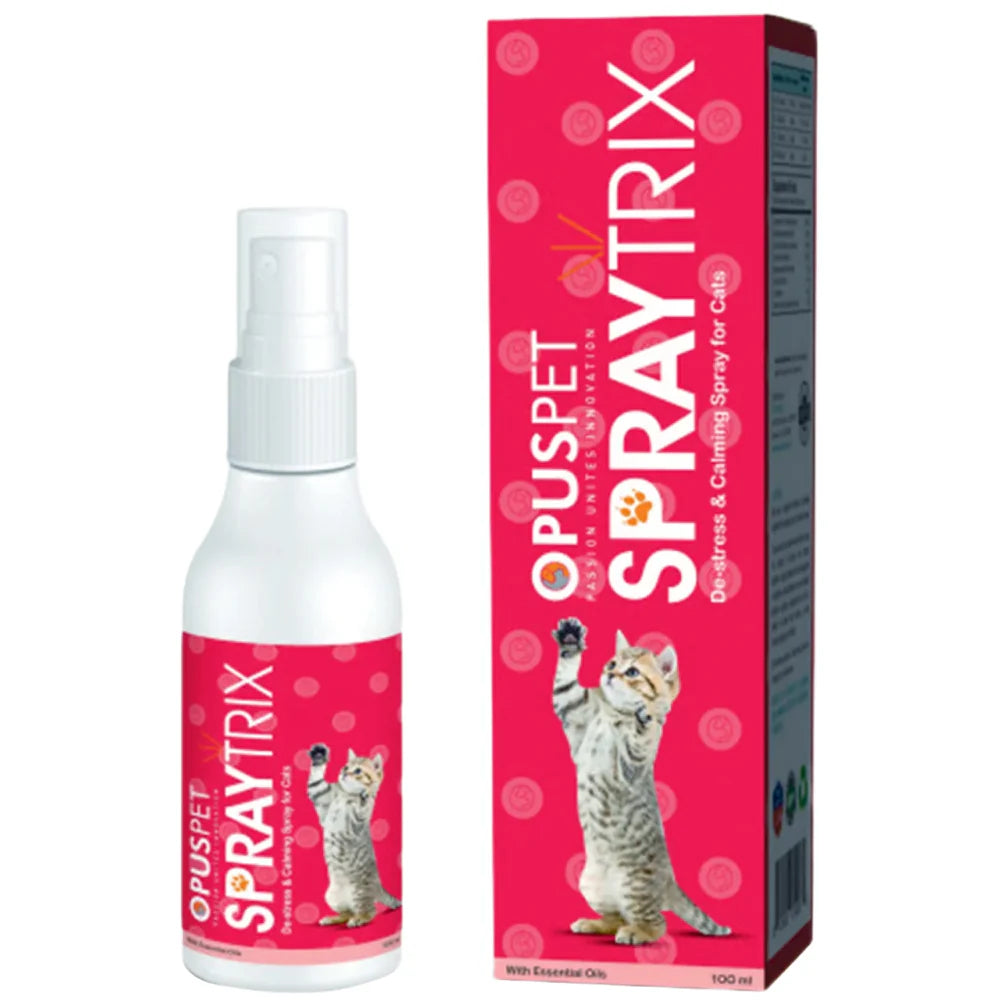 Opus Pet Spraytrix Mind Calming Spray for Cats – 100ml.