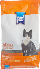 Pawpaw Adult Cat Food with Fish – 1 kg.