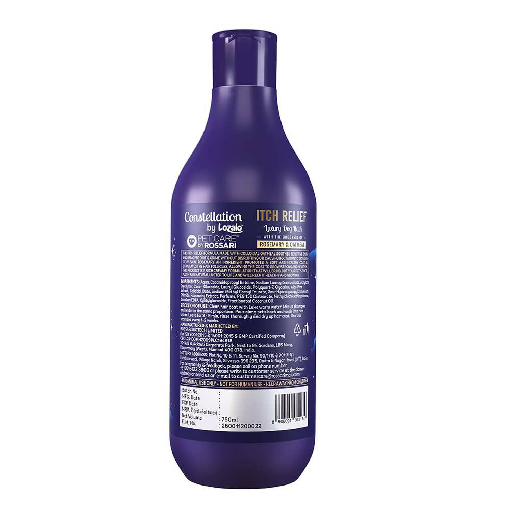 Lozalo Constellation Itch Relief Shampoo for Dogs – 375ml.