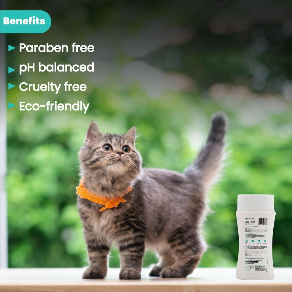 Vetgenie Shampoo for Dogs & Cats (All Breeds) – 200ml.