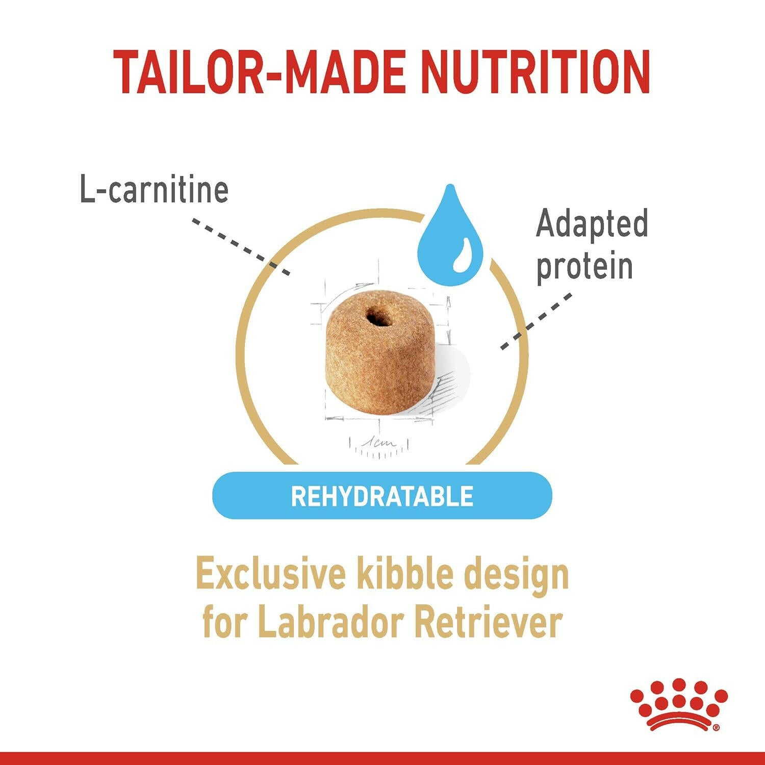 Royal Canin Labrador Retriever 5+ Adult Dog Food.