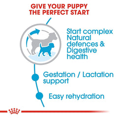 Royal Canin Mini Starter Dog Food.