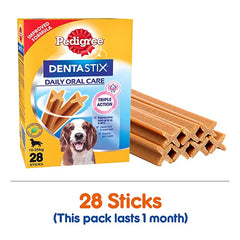 Pedigree Dentastix Oral Care for Medium Breed Dogs – 270 g.