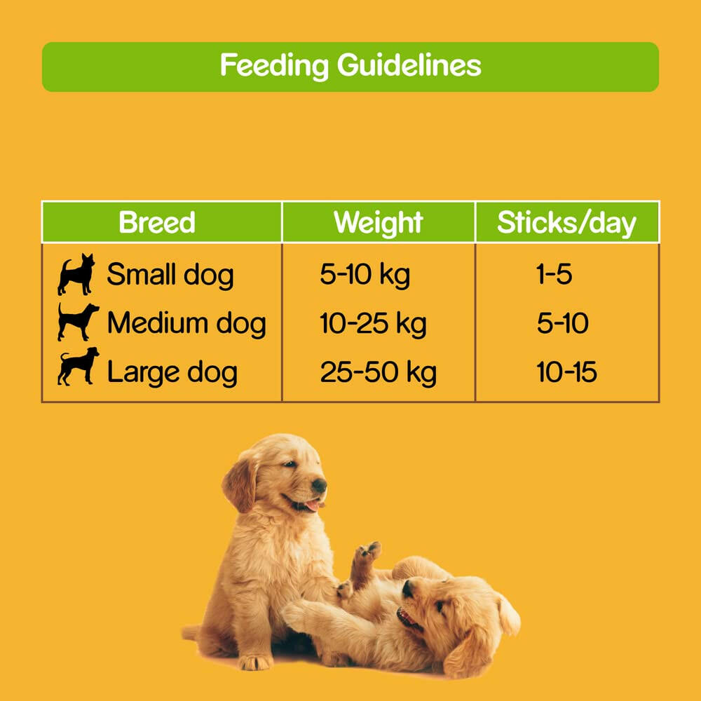 Pedigree Dog Treats Tasty Jerky Stix Bacon – 60g.