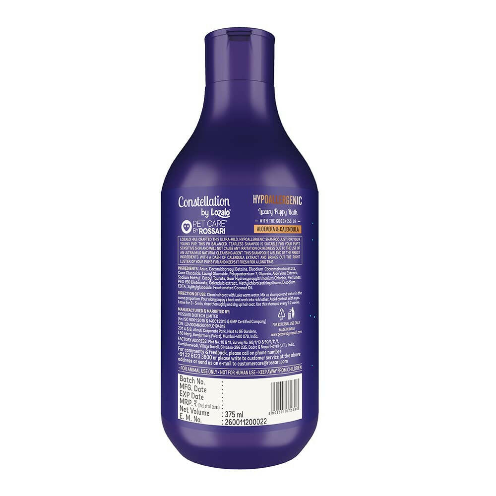 Lozalo Constellation Hypoallergenic Shampoo for Dogs – 375ml.