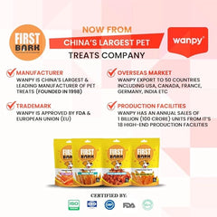 First Bark Soft Chicken Tenders Dog Treats, 70g.