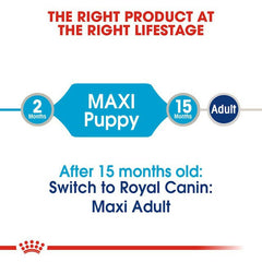 Royal Canin Maxi Puppy Wet Dog Food.