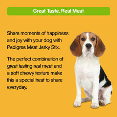 Pedigree Dog Treats Tasty Jerky Stix Bacon – 60g.