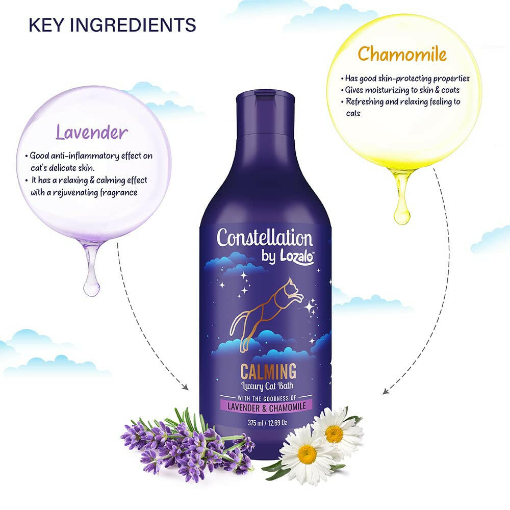 Lozalo Constellation Hydrating Shampoo for Cats – 375ml.