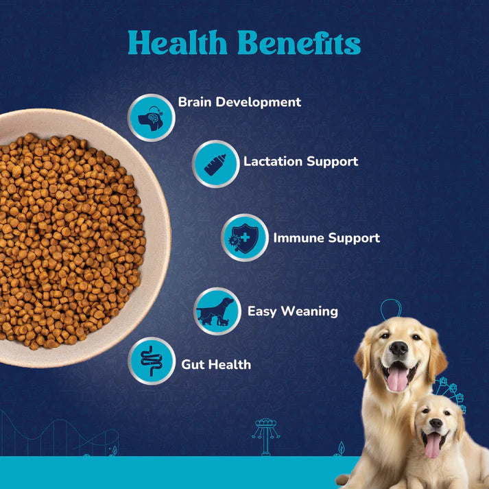 Carniwel Starter Dry Dog Food for Large Breeds, Vegeterian.