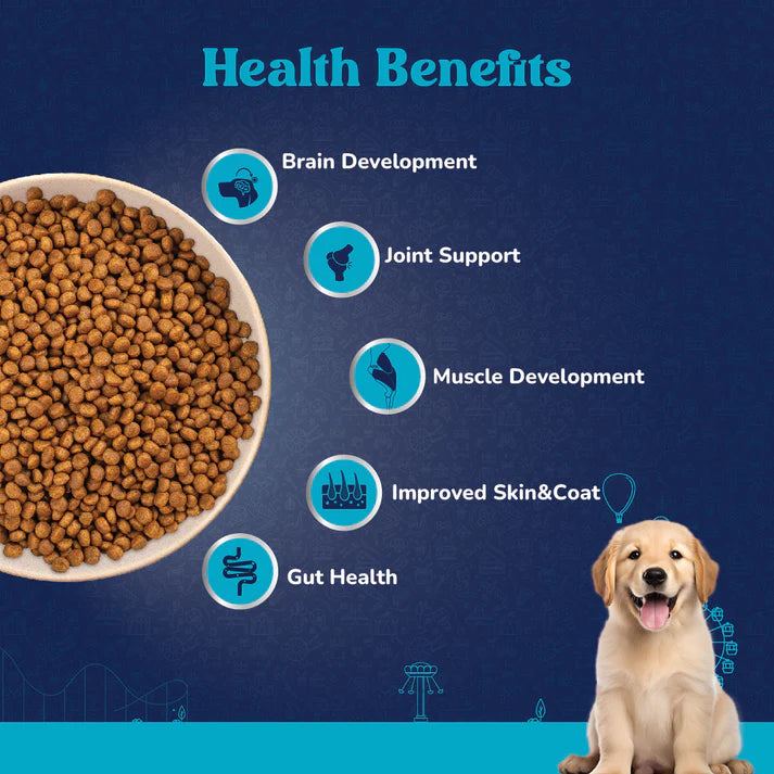 Carniwel with Fresh Chicken, Dry Dog Food for Large Dog, Puppy.