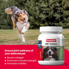 Beaphar HD Dog Joint Supplement - 100 Count.