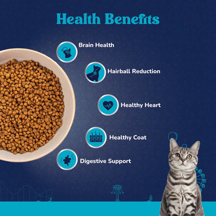 Carniwel with Ocean Fish & Krill, Dry Cat Food, Adult.