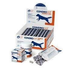 Vivaldis Condrovet Force HA Joint Support Tablets for Dogs.