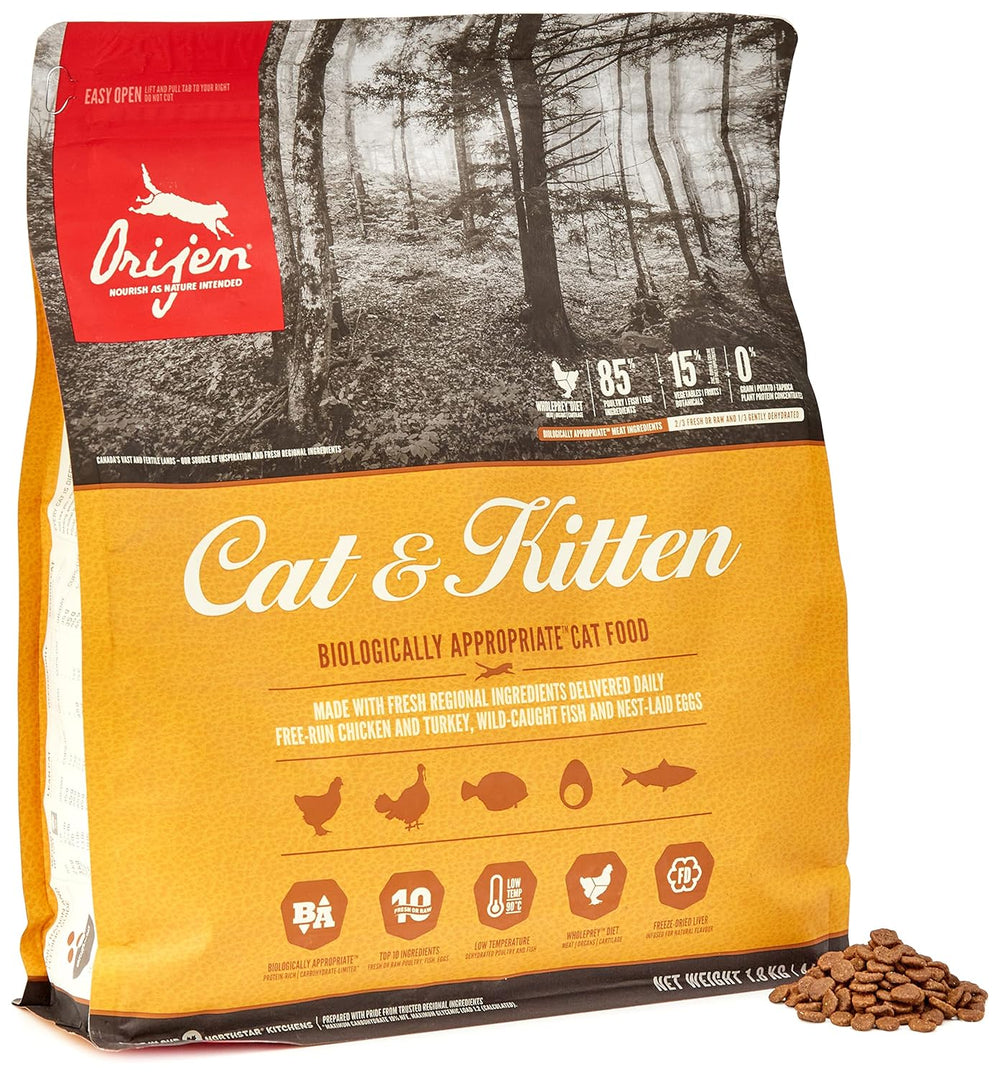 Orijen Original Cat Food – All Life Stages.