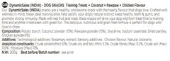 DynamicSales (India) Dog Training Treats Coconut & Chicken.