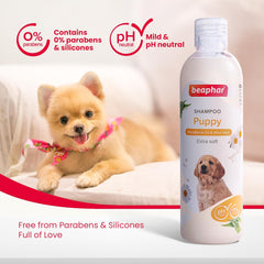 Beaphar Macadamia Oil Shampoo for Puppies – 250 ml.