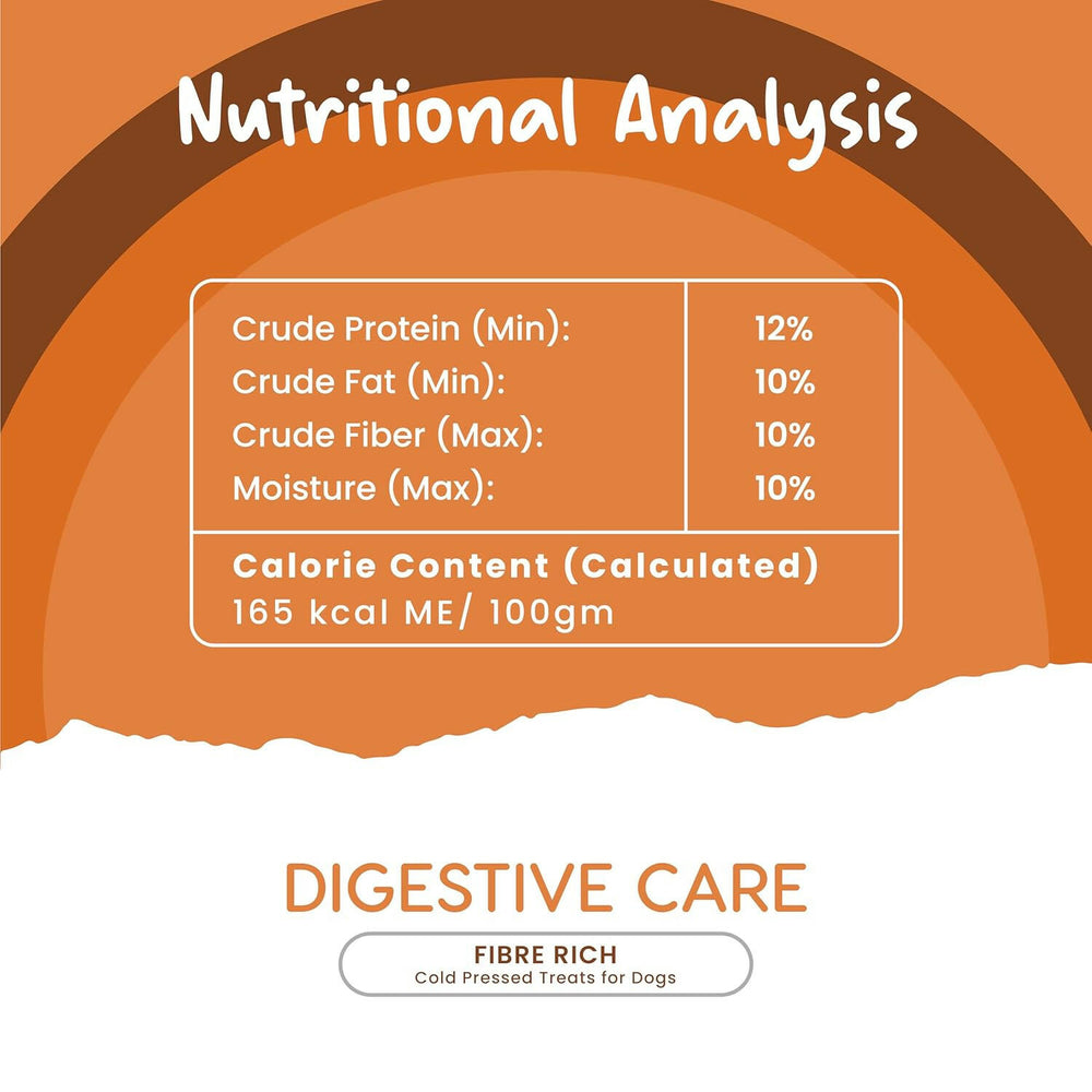 Fullr Digestive Cold Pressed Dog Treats, 70g (Pack of 1).