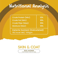 Fullr Skin & Coat Cold Pressed Dog Treats, 70g (Pack of 1).
