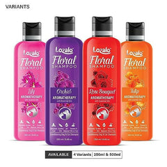 Lozalo Floral Pet Shampoo Rose Bouquet Fragrance - Cats & Dogs, 500ml.