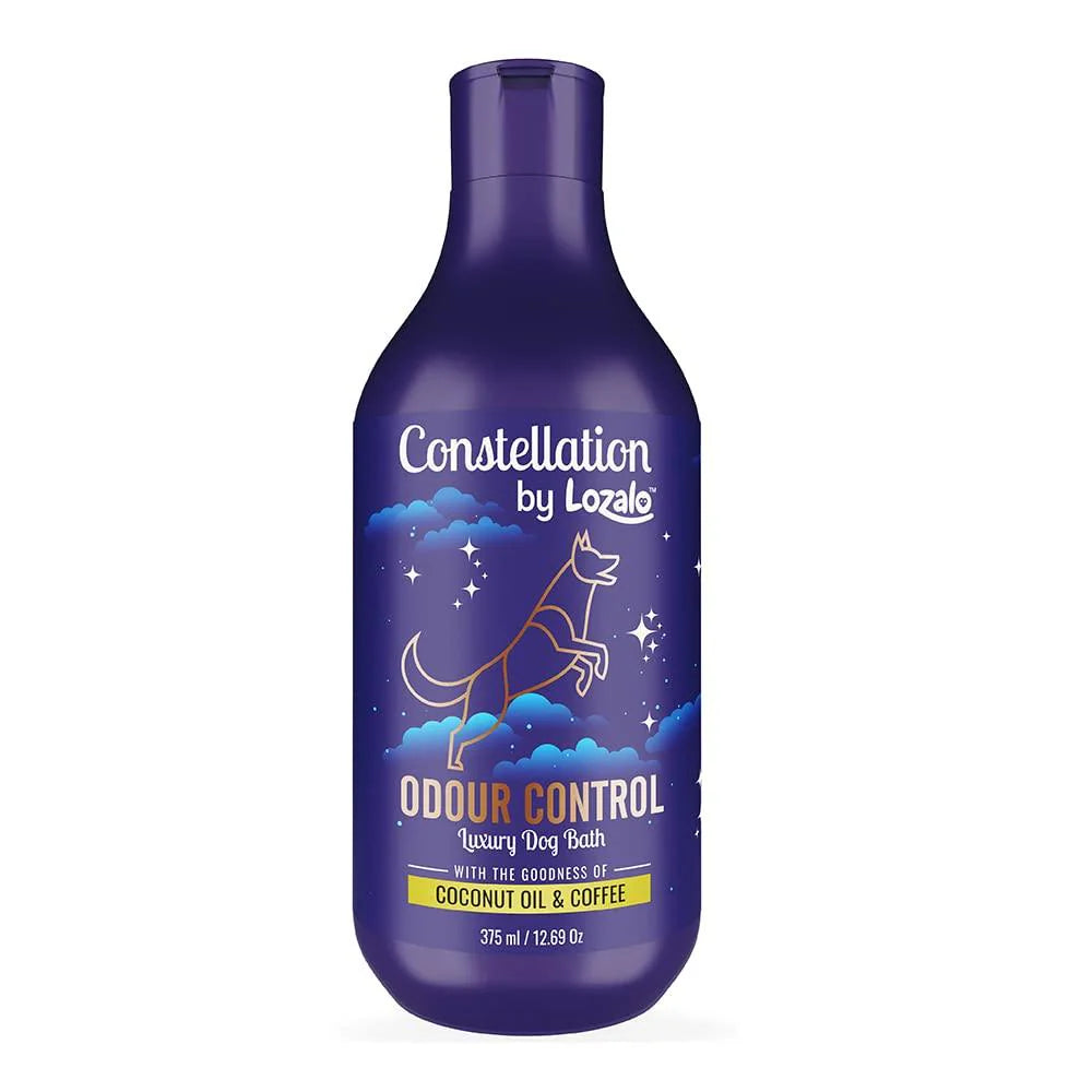 Lozalo Constellation Odour Control Shampoo for Dogs, 375 ml (Pack of 1).