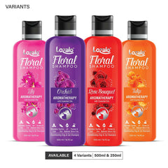 Lozalo Floral Pet Shampoo Effective Cleansing for Smelly Dogs and Cats (Orchid Fragrance).