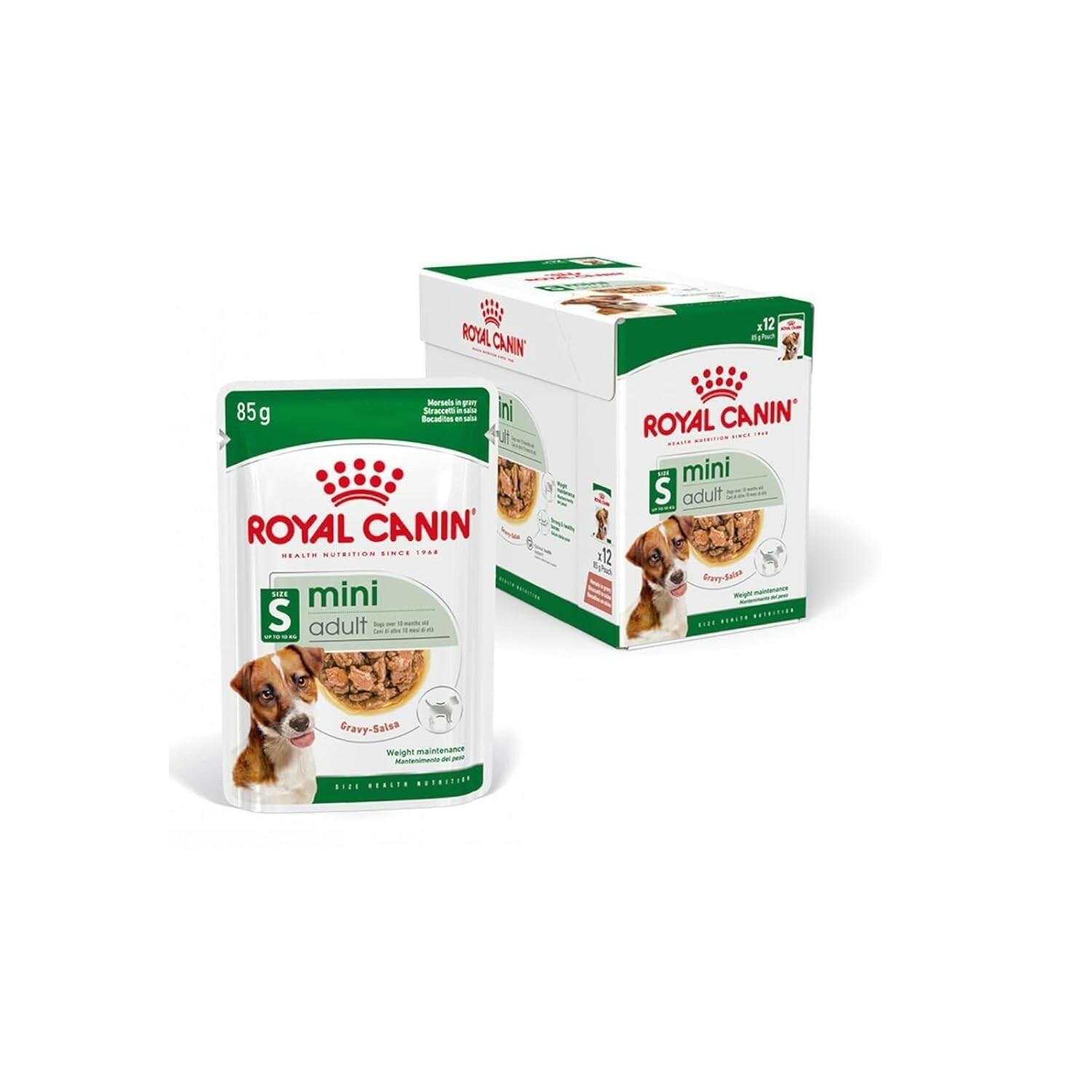Royal Canin Mini Adult Wet Dog Food.