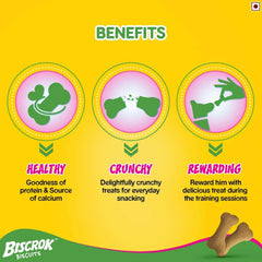 Pedigree Biscrok Dog Biscuit, Chicken & Milk Flavour – 500g.