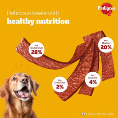 Pedigree Grilled Liver Tasty Jerky Dog Treats – 70 g.