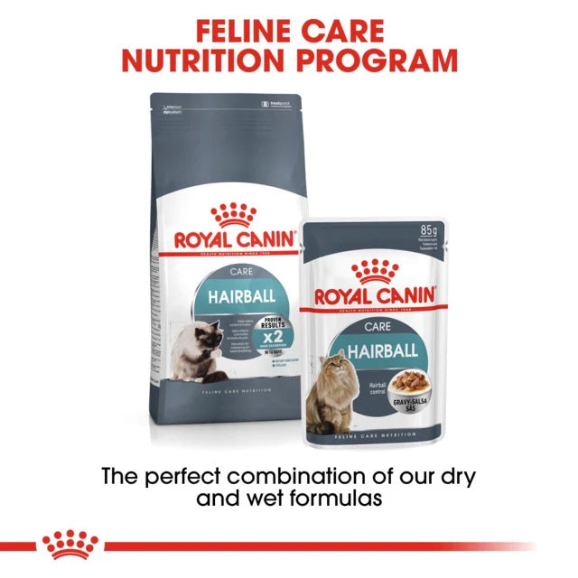 Royal Canin Hairball Care Wet Cat Food.
