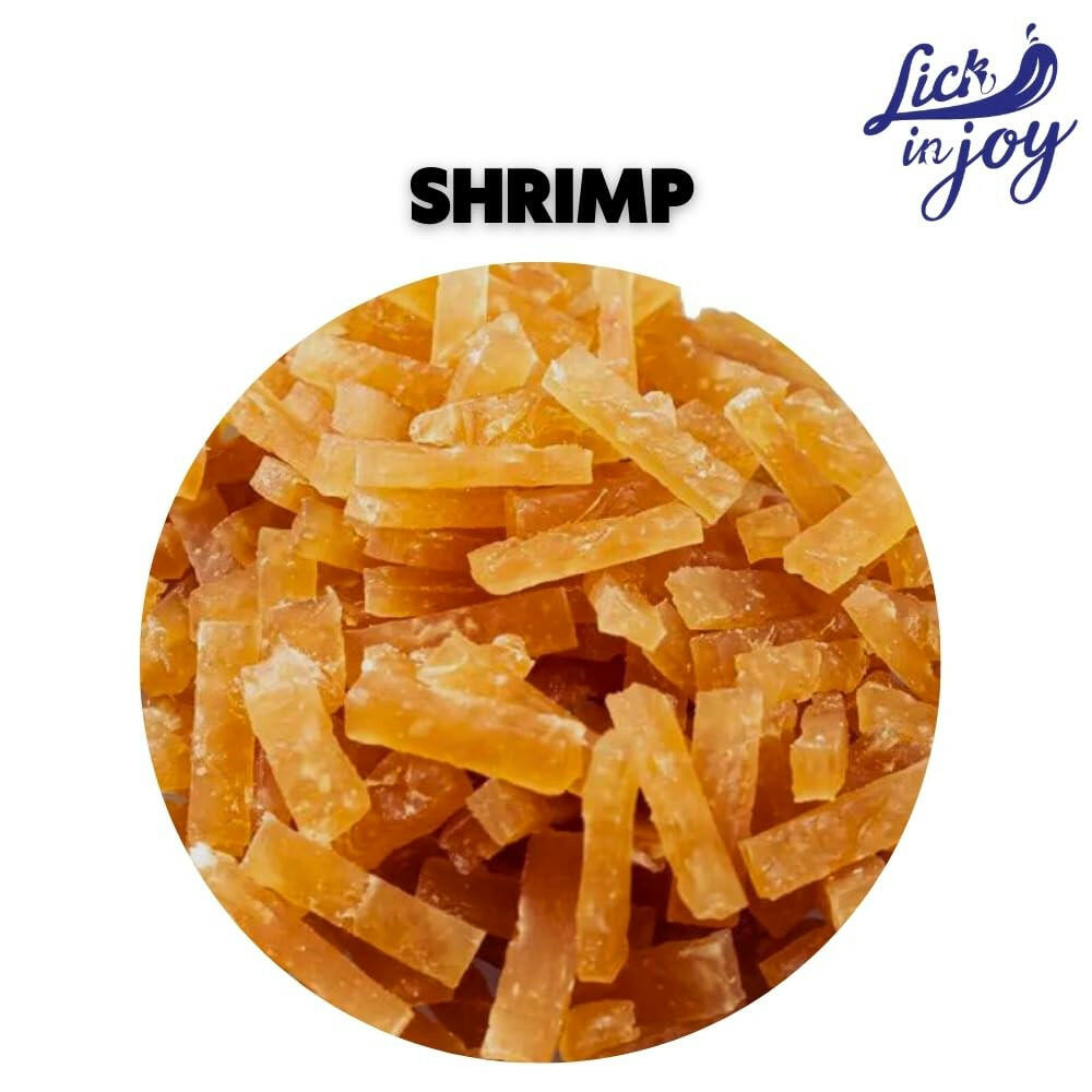 Lick in Joy Soft Cat Jerky All Life Stages Cat Treats, Shrimp, 35 g.