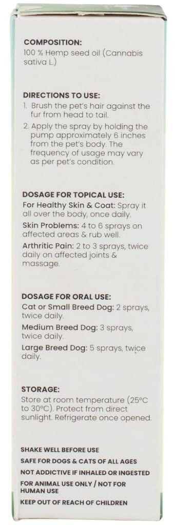 Wiggles Hemp Seed Oil for Dogs & Cats 30ML – Natural Pet Supplement.