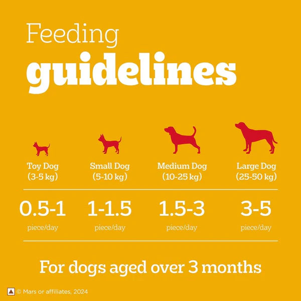 Pedigree Grilled Liver Tasty Jerky Dog Treats – 70 g.