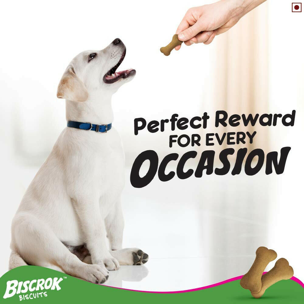 Pedigree Biscrok Dog Biscuit, Chicken & Milk Flavour – 500g.