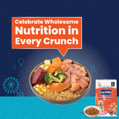 Carniwel with Fresh Chicken, Dry Dog Food for Large Dog, Puppy.