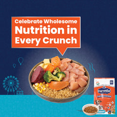 Carniwel with Fresh Chicken, Dry Dog Food for Small Dog, Starter.