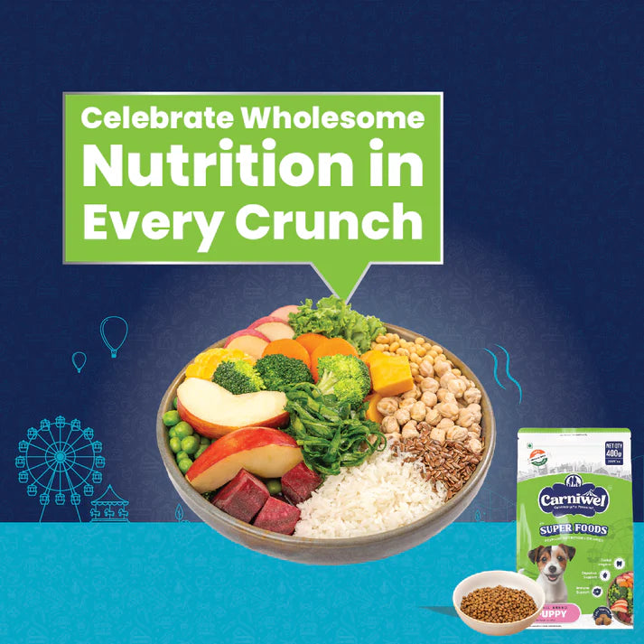 Carniwel with Veg Superfoods, Dry Dog Food for Small Dog, Puppy.