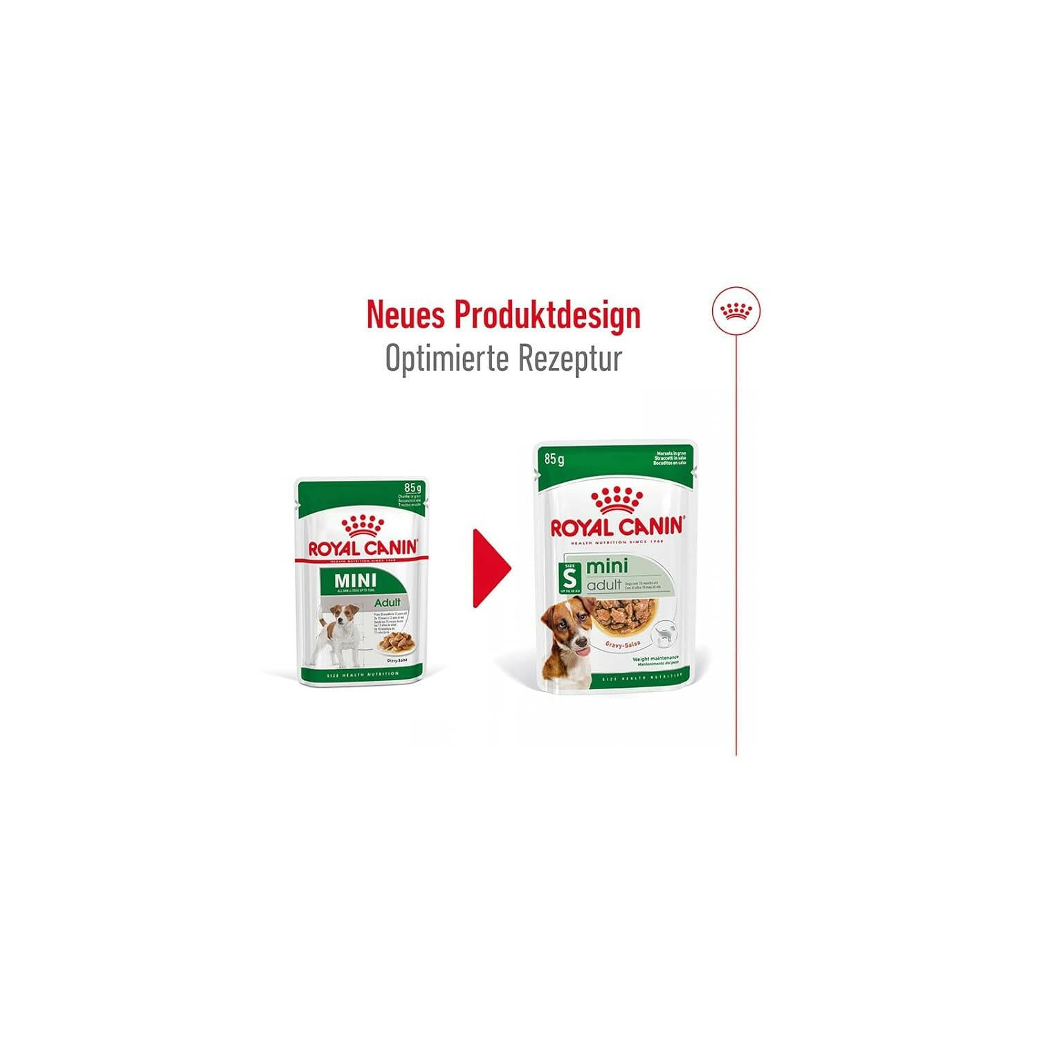 Royal Canin Mini Adult Wet Dog Food.