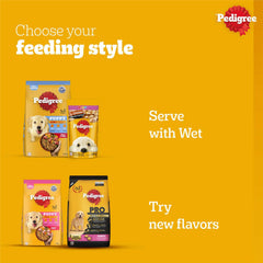 Pedigree Meat & Milk Puppy Dog Dry Food.