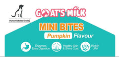 DynamicSales Hypoallergenic Dog Treats – Healthy Skin & Coat Mini Bites, Pumpkin Flavour.