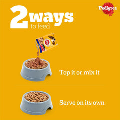 Pedigree Meat & Milk Puppy Dog Dry Food.