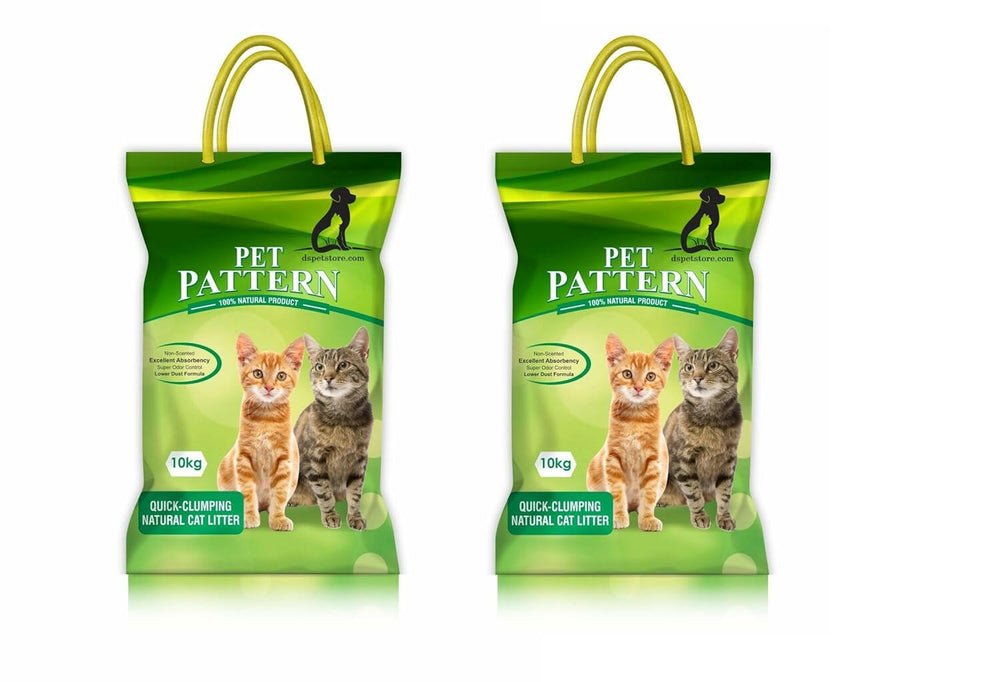 Pet Pattern Smart Bentonite Cat Litter 20kg best cat litter cheap cat sand odor control buy now.