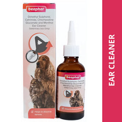 Beaphar Ear Cleaner for Dogs and Cats.