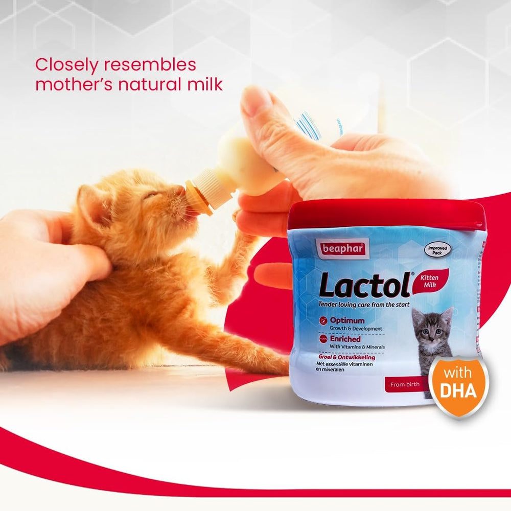 Beaphar Lactol Kitten Milk From Birth.