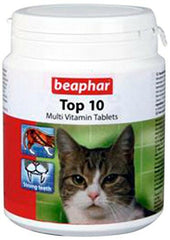 Beaphar Top-10 Cat, 30's – Complete Health Supplement for Cats.