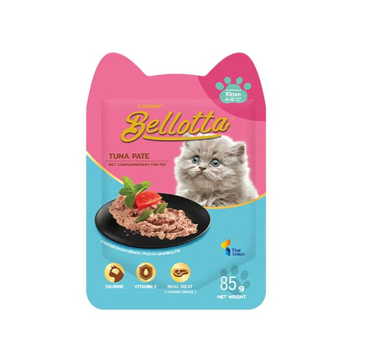 Bellota Pouch Kittens Tuna Pate Wet Cat Food.