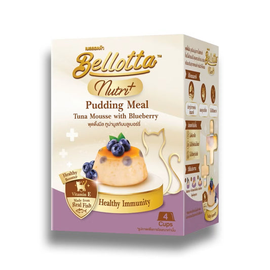 Bellotta Nutri+ Pudding Meal Tuna Mousse with Blueberry.