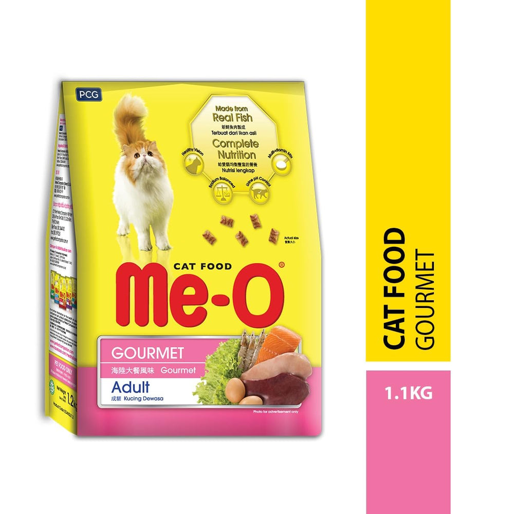 MeO Gourmet Adult Cat Food.