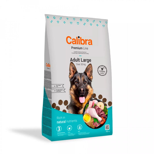Calibra Adult Large Breed Dog Food Premium Line.